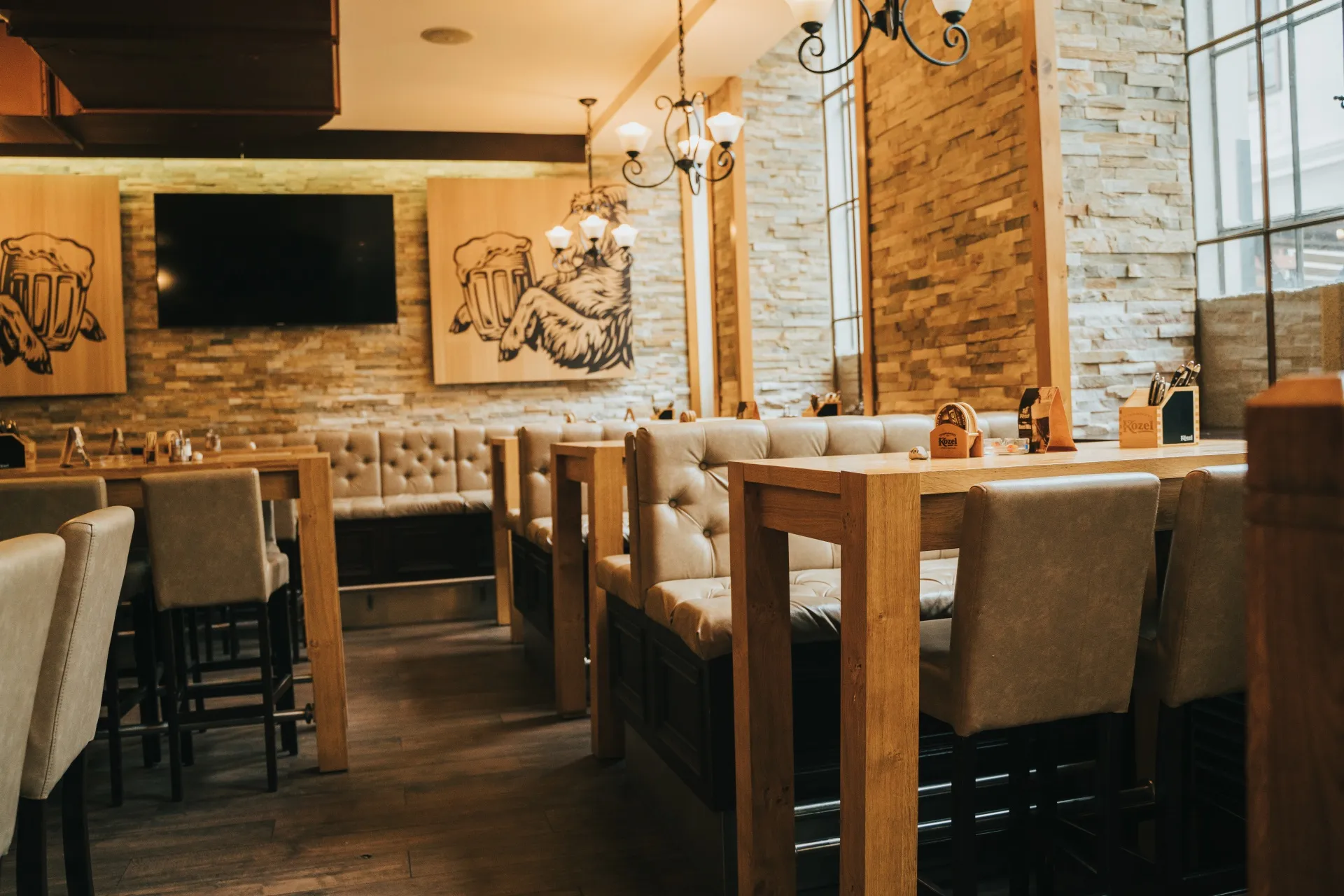 Barbereich im Plutzer Bräu in Wien